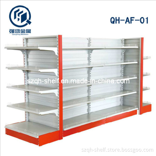 Concave Convex Back Panel Supermarket Shelf (QH-AF-01)